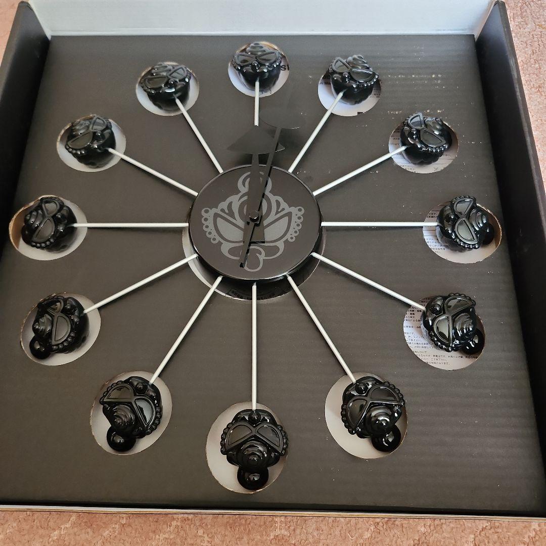 ヒステリックミニ　壁掛け時計　黒