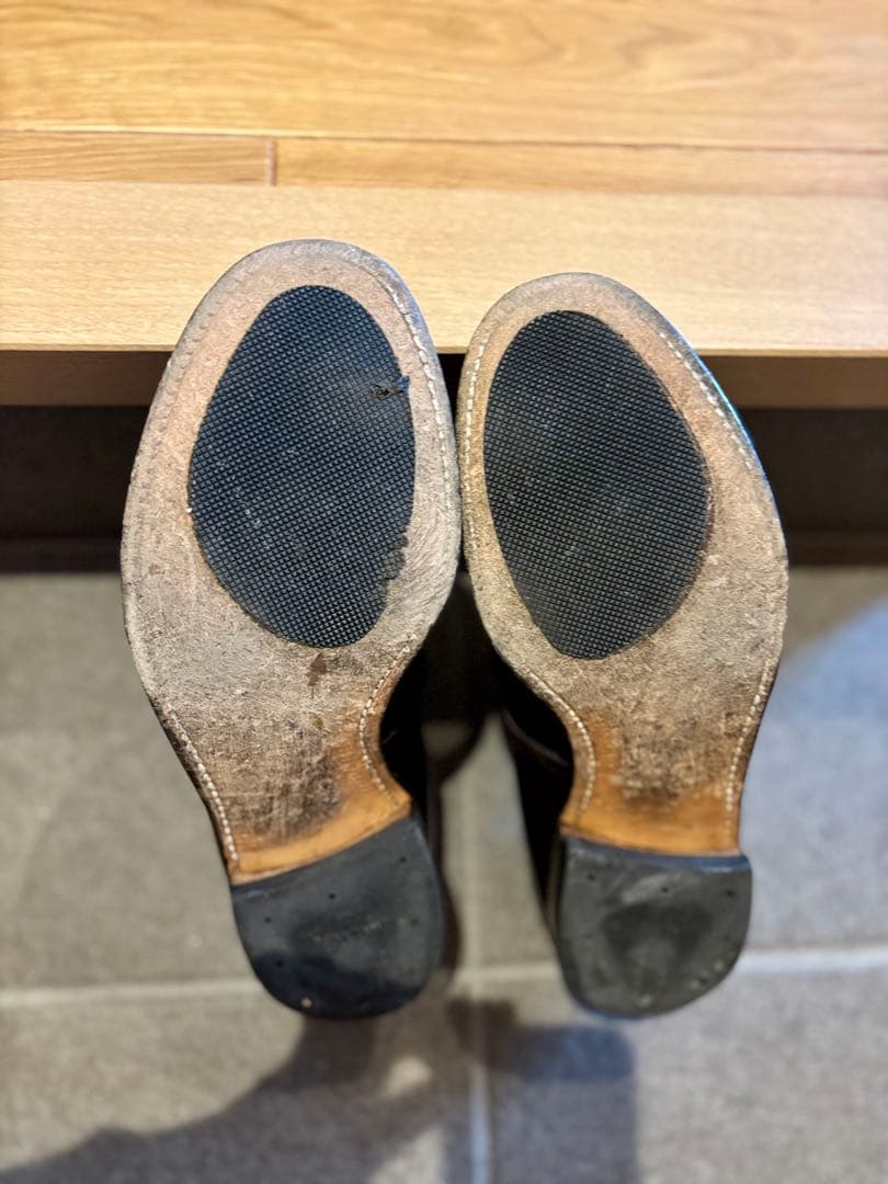 【貴重】Alden Vチップ US91/2【レア】コードバン