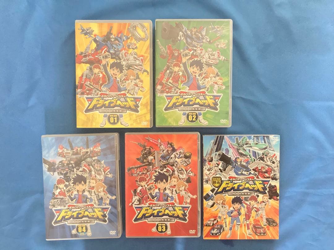 トミカハイパーレスキュー　ドライブヘッドDVDセット