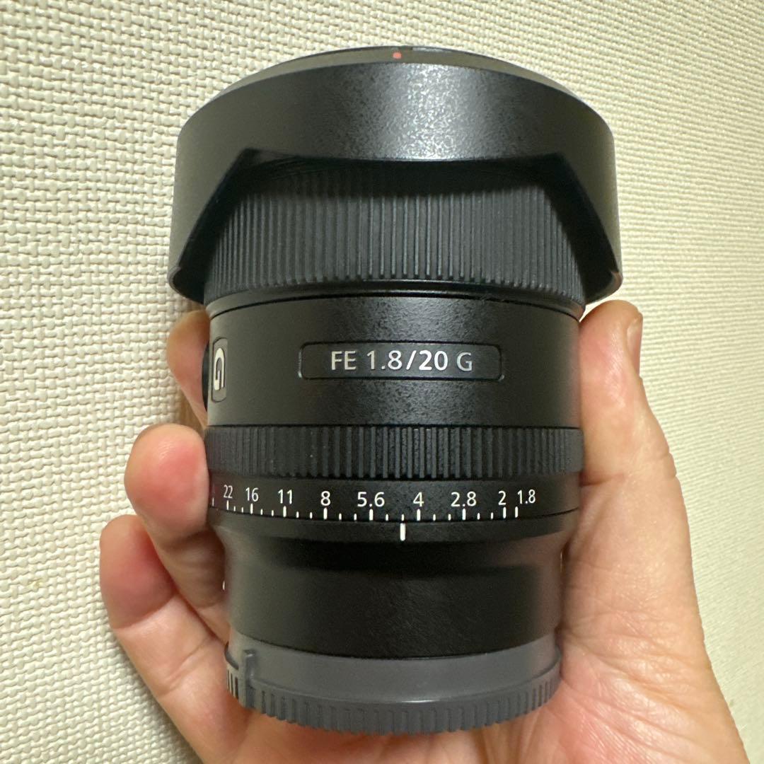 SONY FE 1.8/20 G Eマウントレンズ