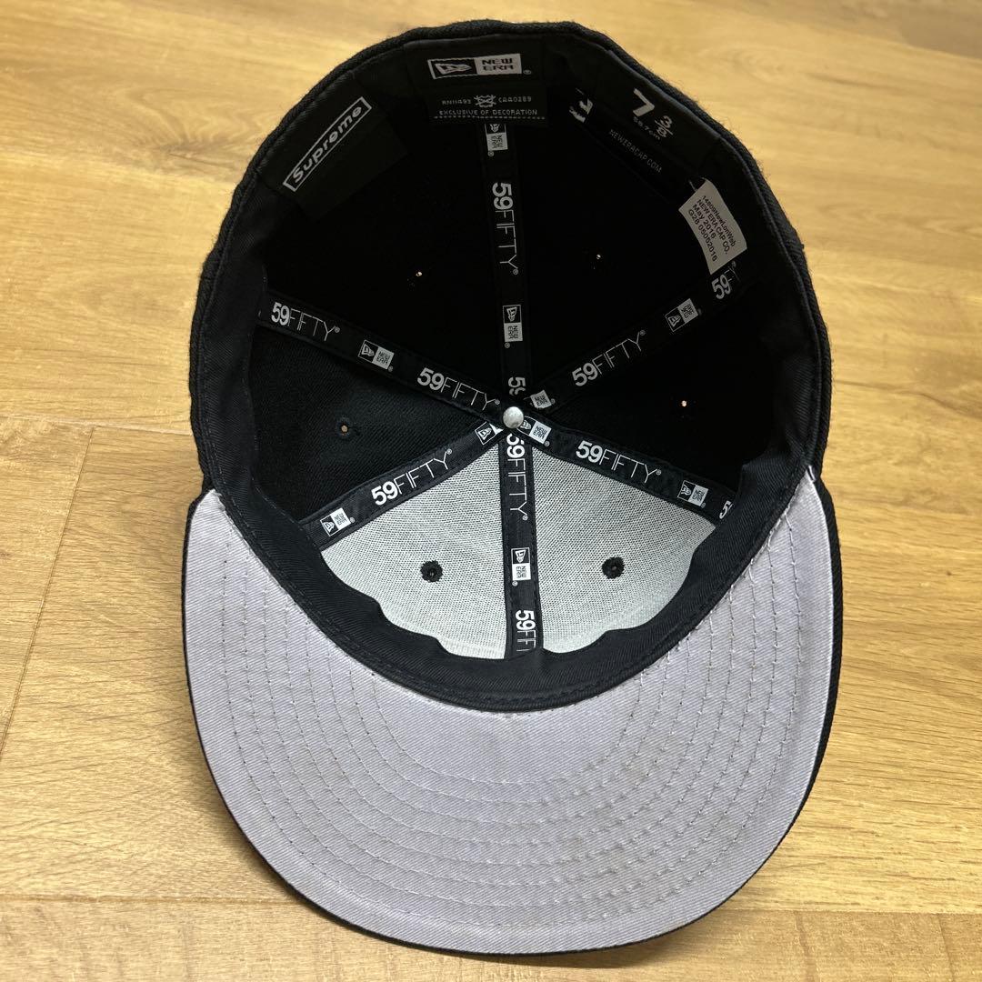 Supreme newera R.i.p. ブラック キャップ