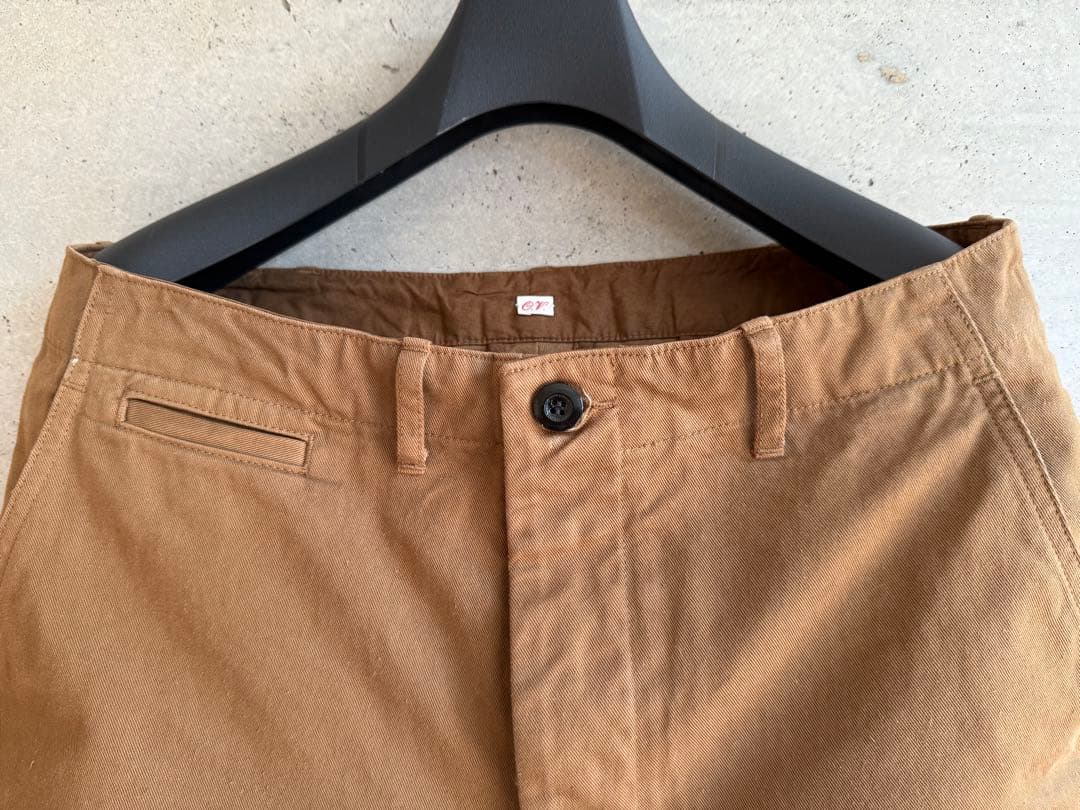 2024AW：OUTIL（ウティ） PANTALON Meynes BROWN