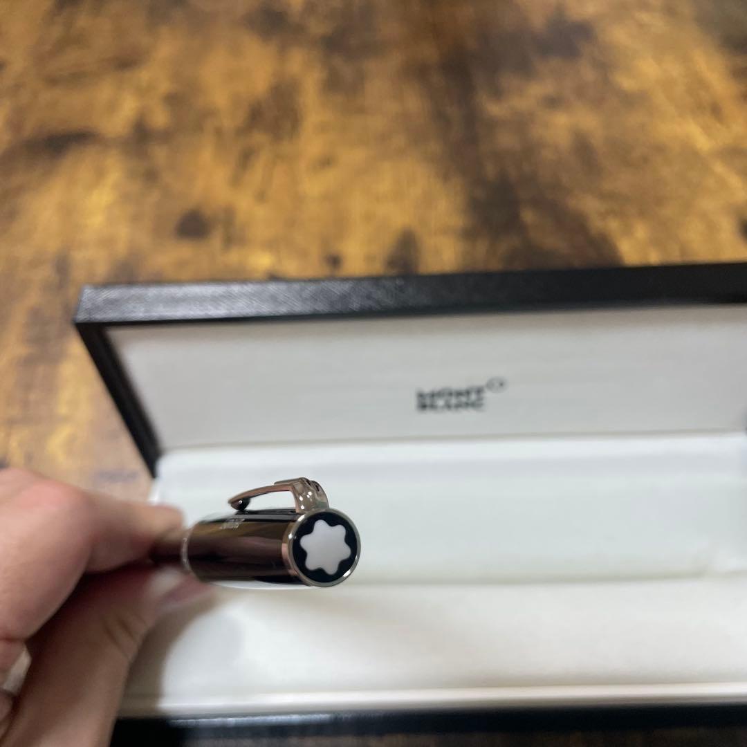 ☆即筆記可☆モンブラン PIX　ローラーボール　キャップ式　ブラック　ネーム有り