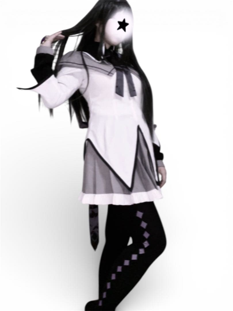 まどマギ 暁美ほむら 三分妄想 コスプレ衣装フルセット Mサイズ