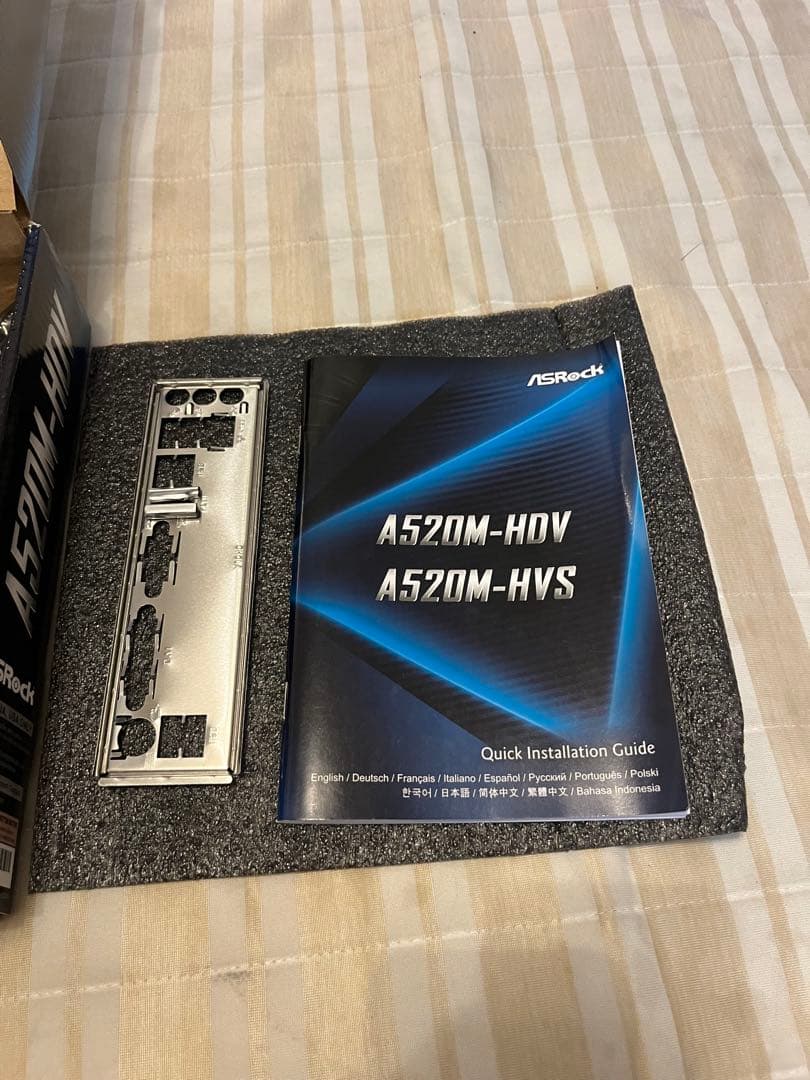 ASRock A520M-HDV マザーボード