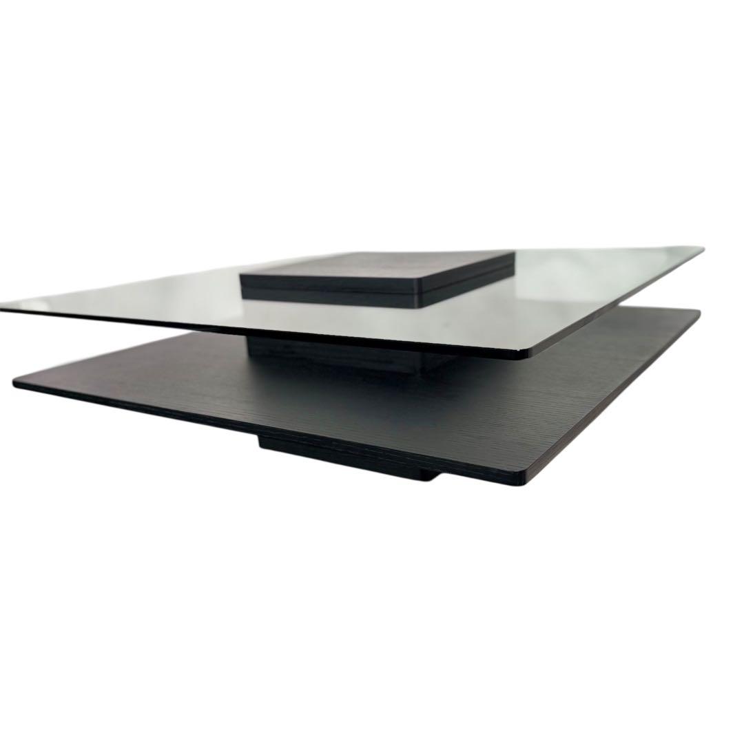 HR876 armonia ガラス天板　　センターローテーブル