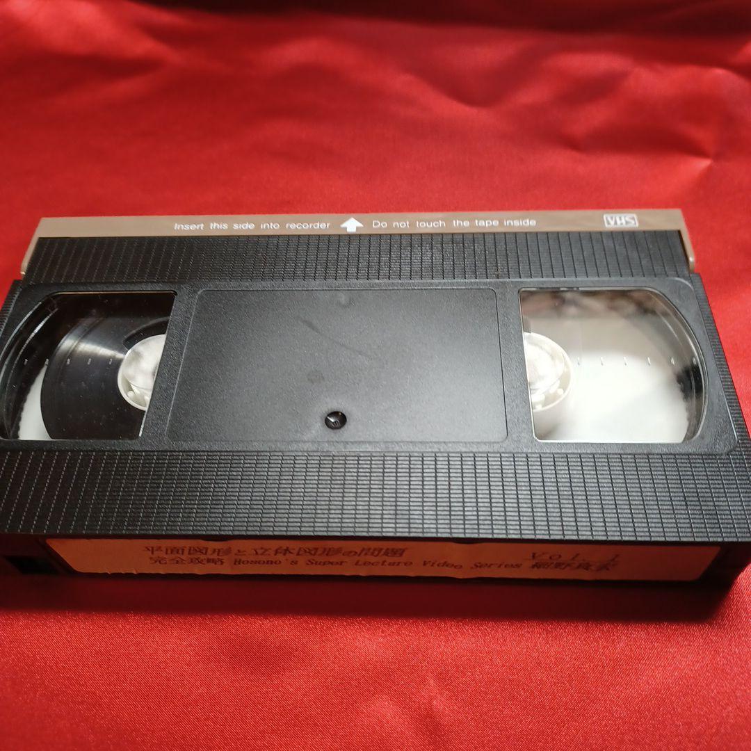 細野 平面図形と立体の図形問題完全攻略ビデオ　2本