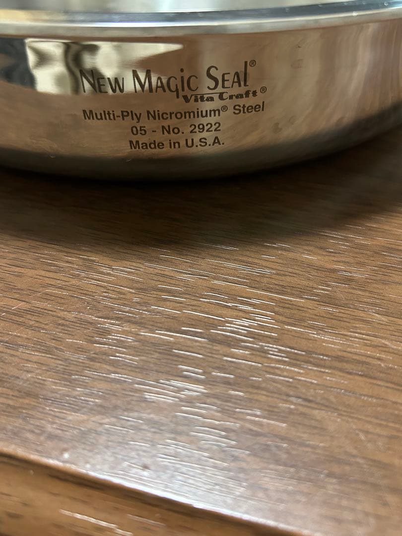 【美品】ビタクラフト　フライパン　蒸し器付き鍋セット　外径29cm