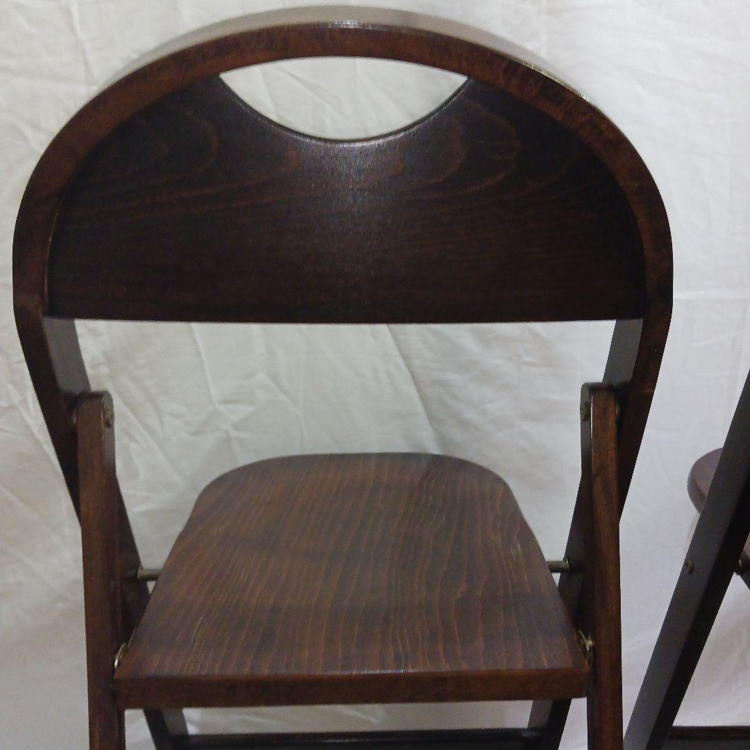 USAビンテージ ベントウッド フォールディングチェア 2脚セット 折畳み 椅子