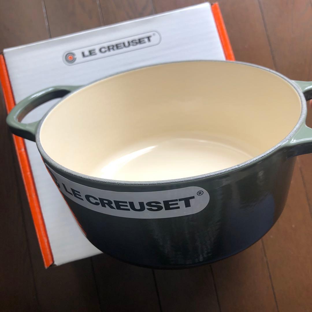 ★おまけ付き★ル・クルーゼ ココット・ロンド18cm 本体のみ【新品・未使用】