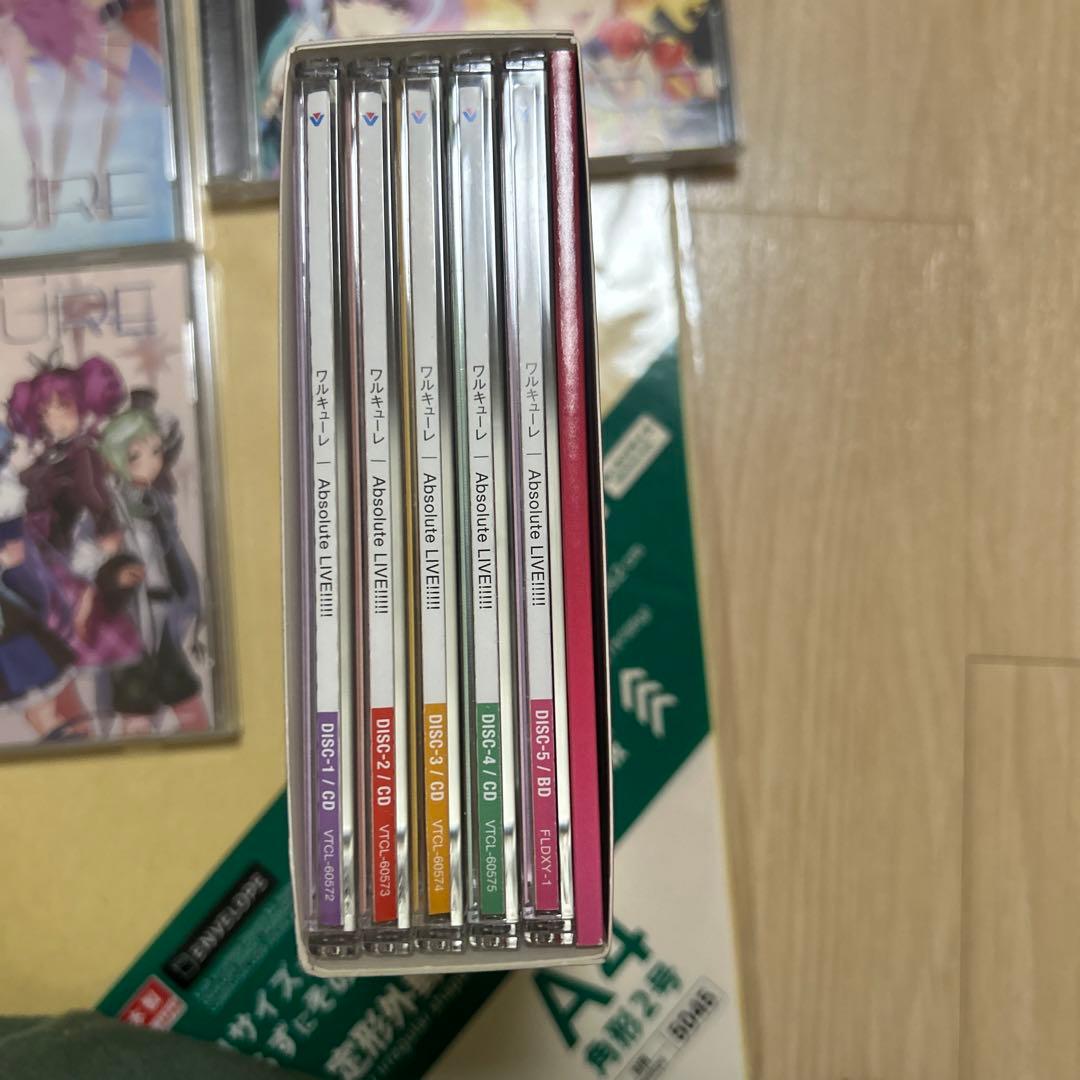 マクロスΔ WALKURE Absolute LIVE!!!! 6枚組CD