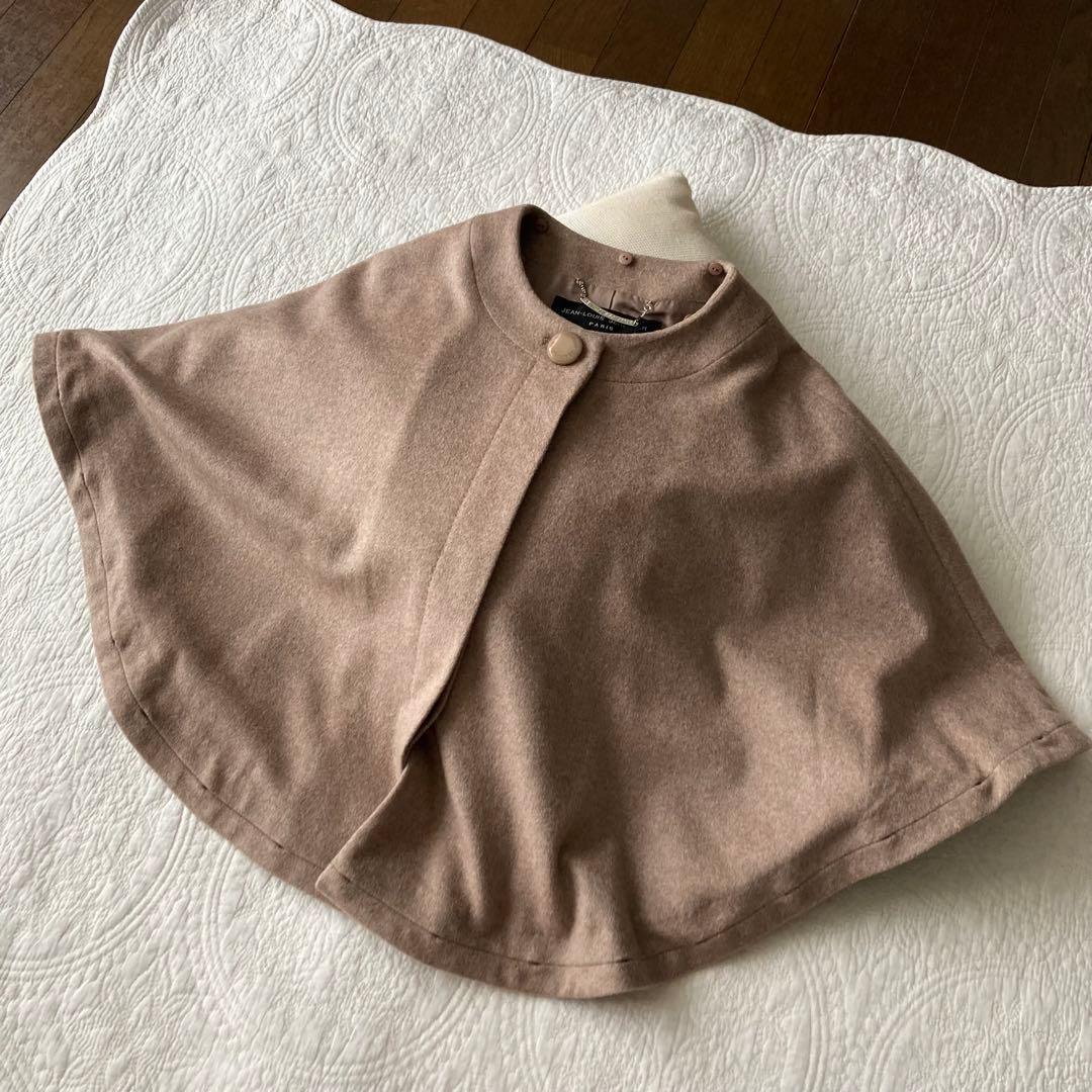 未使用タグ付き JEAN-LOUIS SCHERRER ピュアカシミヤ100%