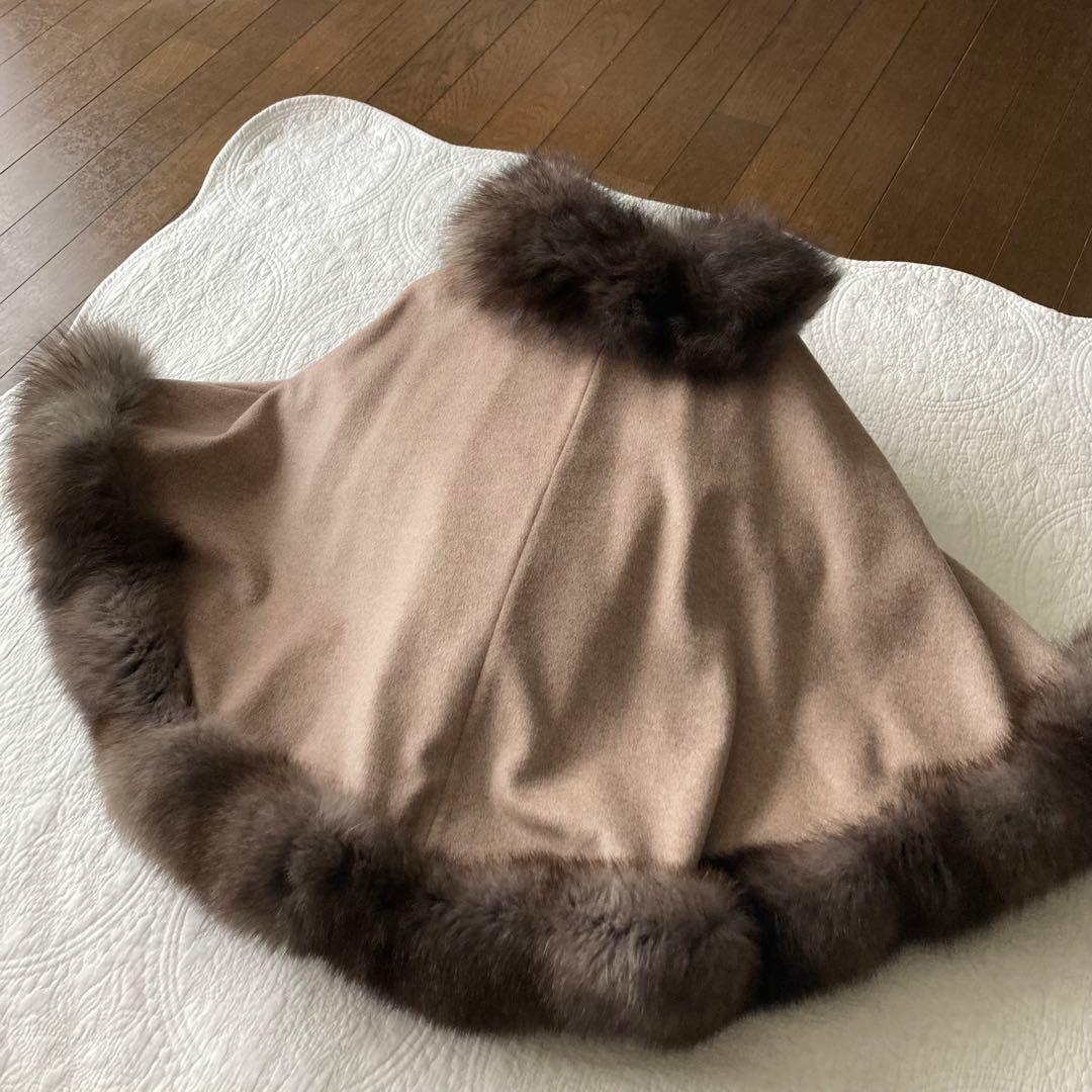 未使用タグ付き JEAN-LOUIS SCHERRER ピュアカシミヤ100%