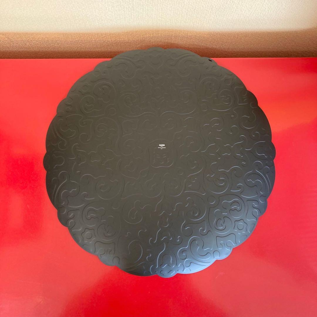 ALESSI DRESSED ラウンドトレイ（BLACK&WHITE）