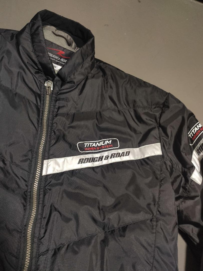 【未使用品】 ROUGH＆ROAD チタンシンサレートインナージャケット M