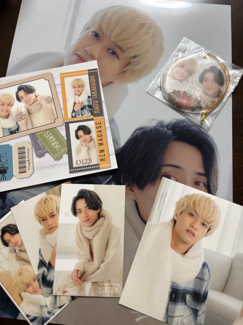 King & Princeのアルバム「STARRING」特典付きの豪華セット