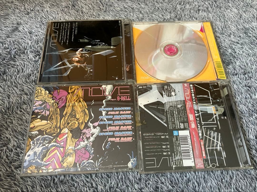 move m.o.v.e CDアルバム・シングル 22枚セット まとめ