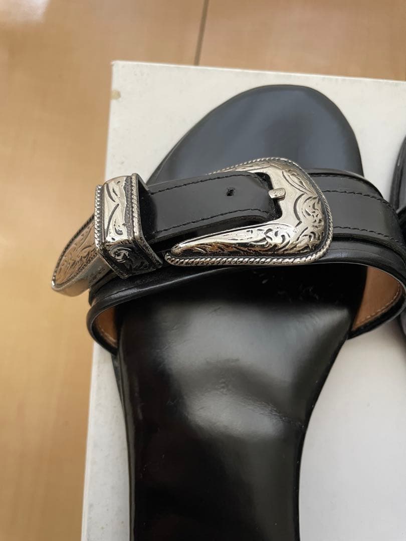 TOGA PULLA サンダル　ブラック　38