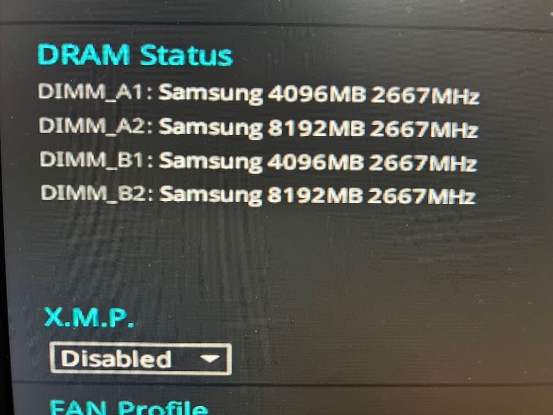 Samsung DDR4 メモリ 4GB 2本 8GB 2本 2667MHz