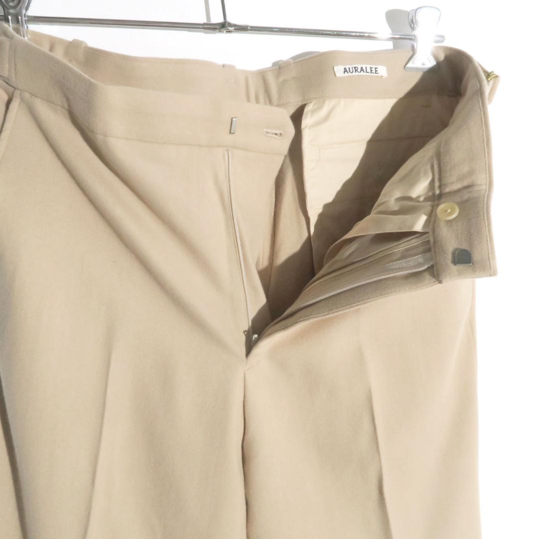 セットアップ AURALEE SUPER SOFT WOOL FLANNEL