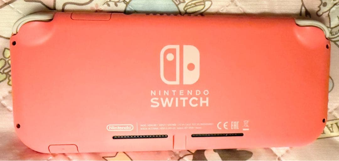 NintendoSwitchlite コーラルピンク　本体のみ