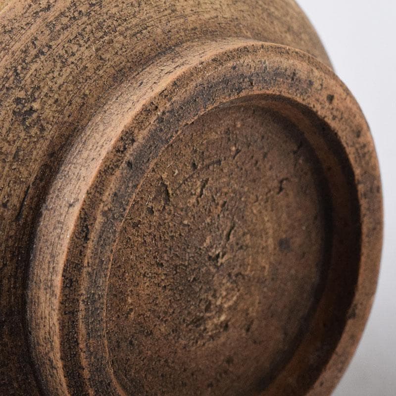 中国　龍泉窯　青磁　一輪挿し　時代箱付　M　R8638