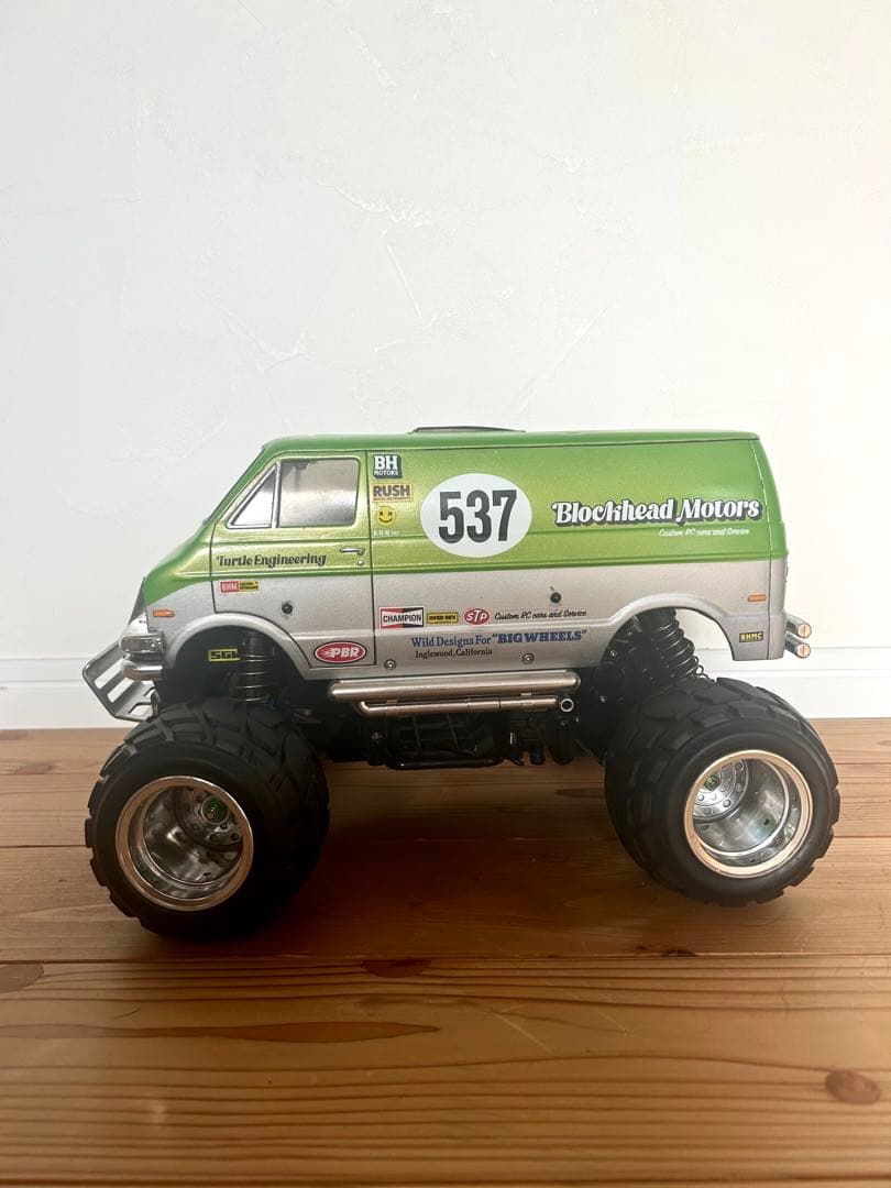 タミヤ ランチボックス BHMカスタム 3ダンパー ESC サーボ フルベア