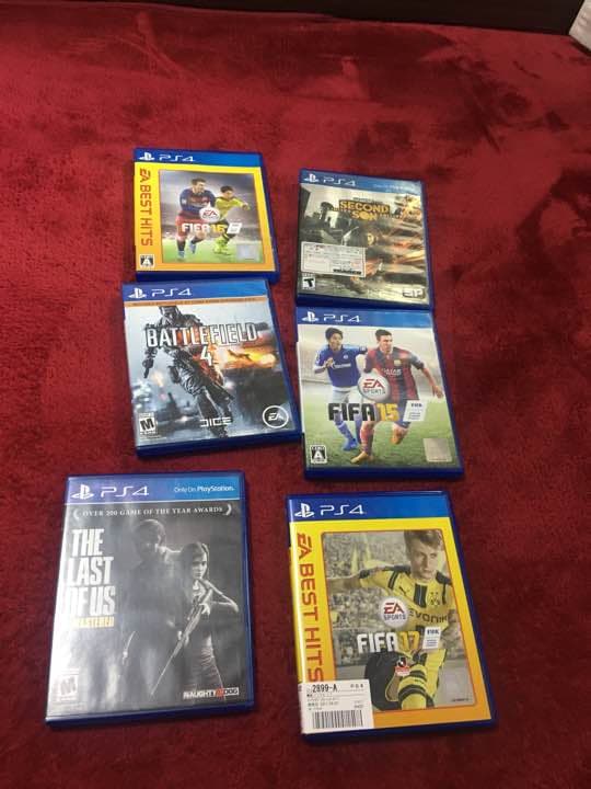 PS4本体&ソフト6本付き‼️