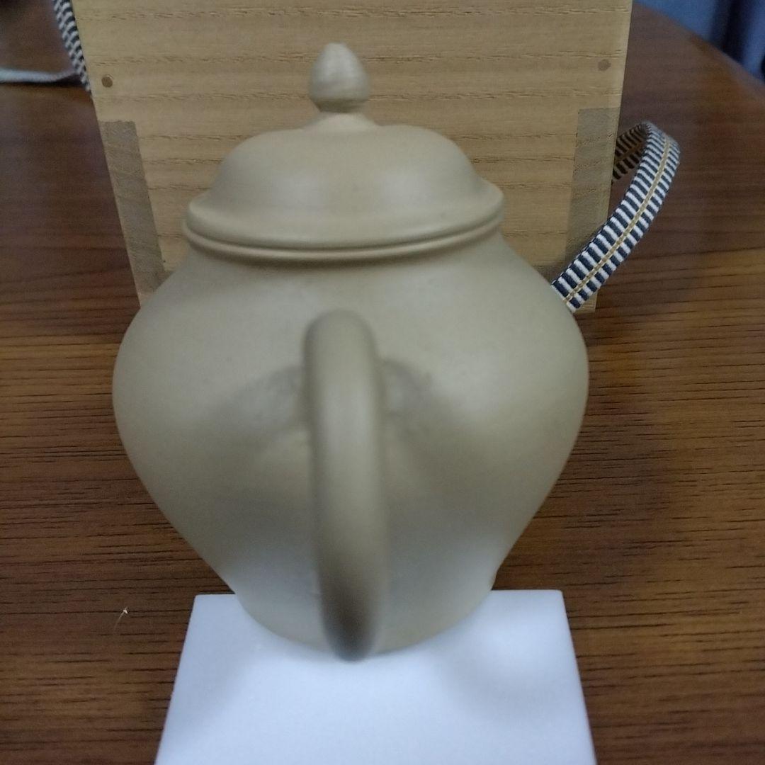 初代　松下　三光　作　白泥茶注　名品　急須