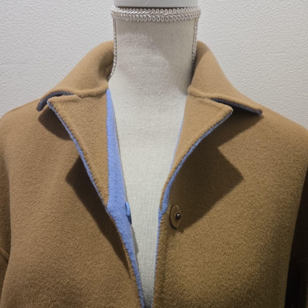 ウール ベージュ コート