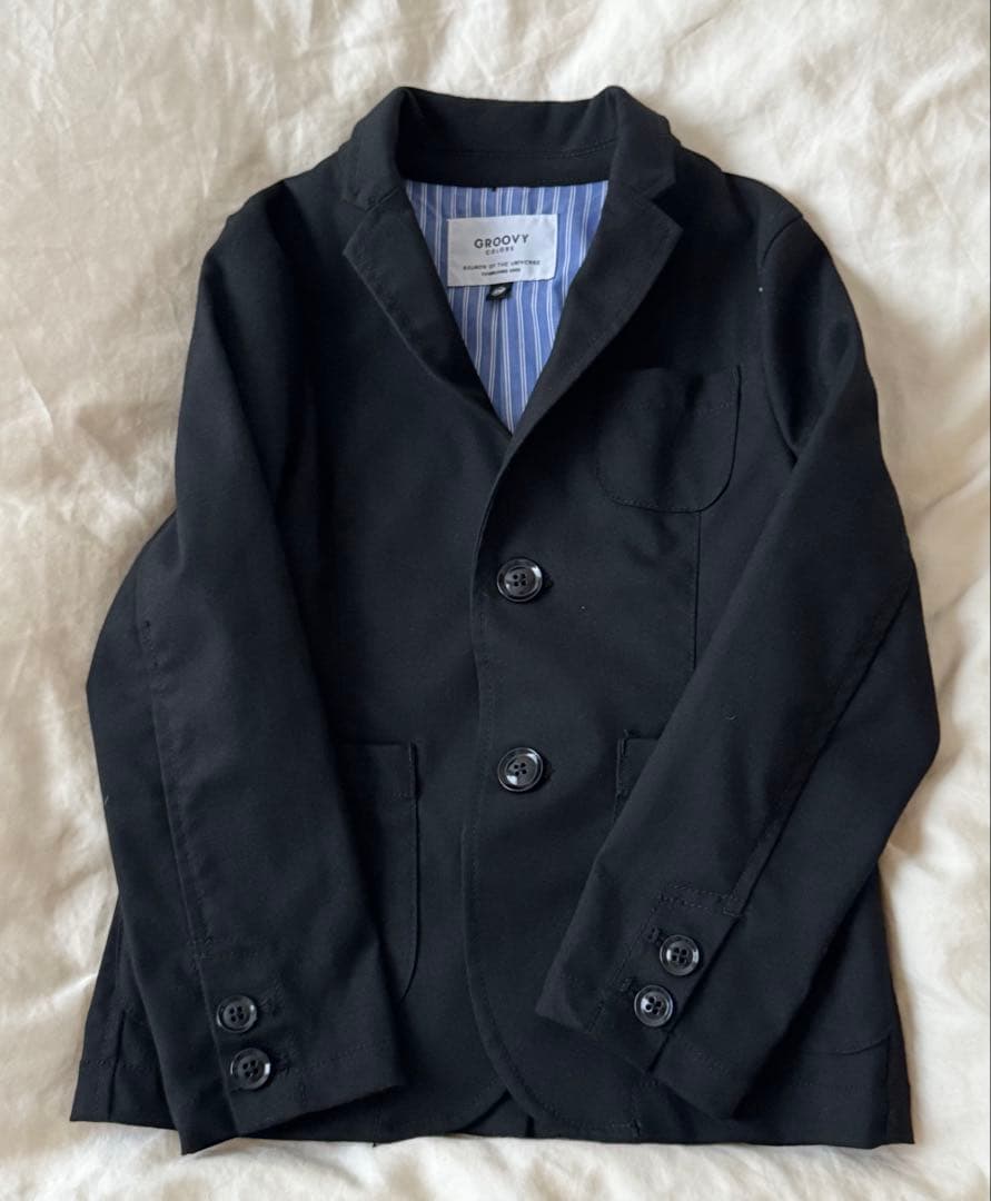 グルービーカラーズ フォーマルスーツフルセット　卒業式　入学式