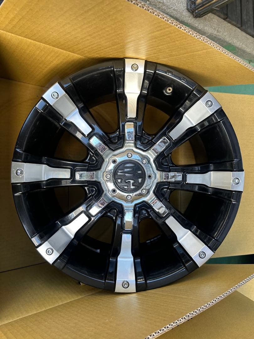 【にいちゃん】17インチ クリムゾン ブラック アルミホイール 4/4