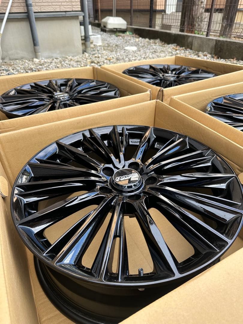 【美品】RAYS VOUGE LIMITED 18インチホイール4本セット