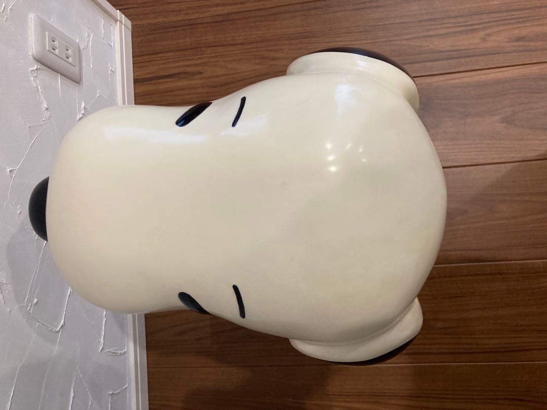 ス*ー様 【当時物】三和銀行 スヌーピー 置き物 時計 約60cm 非売品