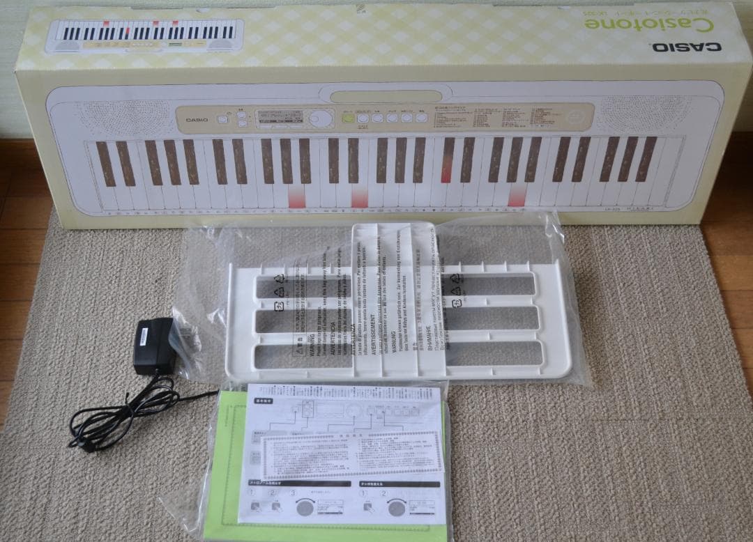 ソバコ2022年CASIO 光ナビゲーションキーボード LK-325