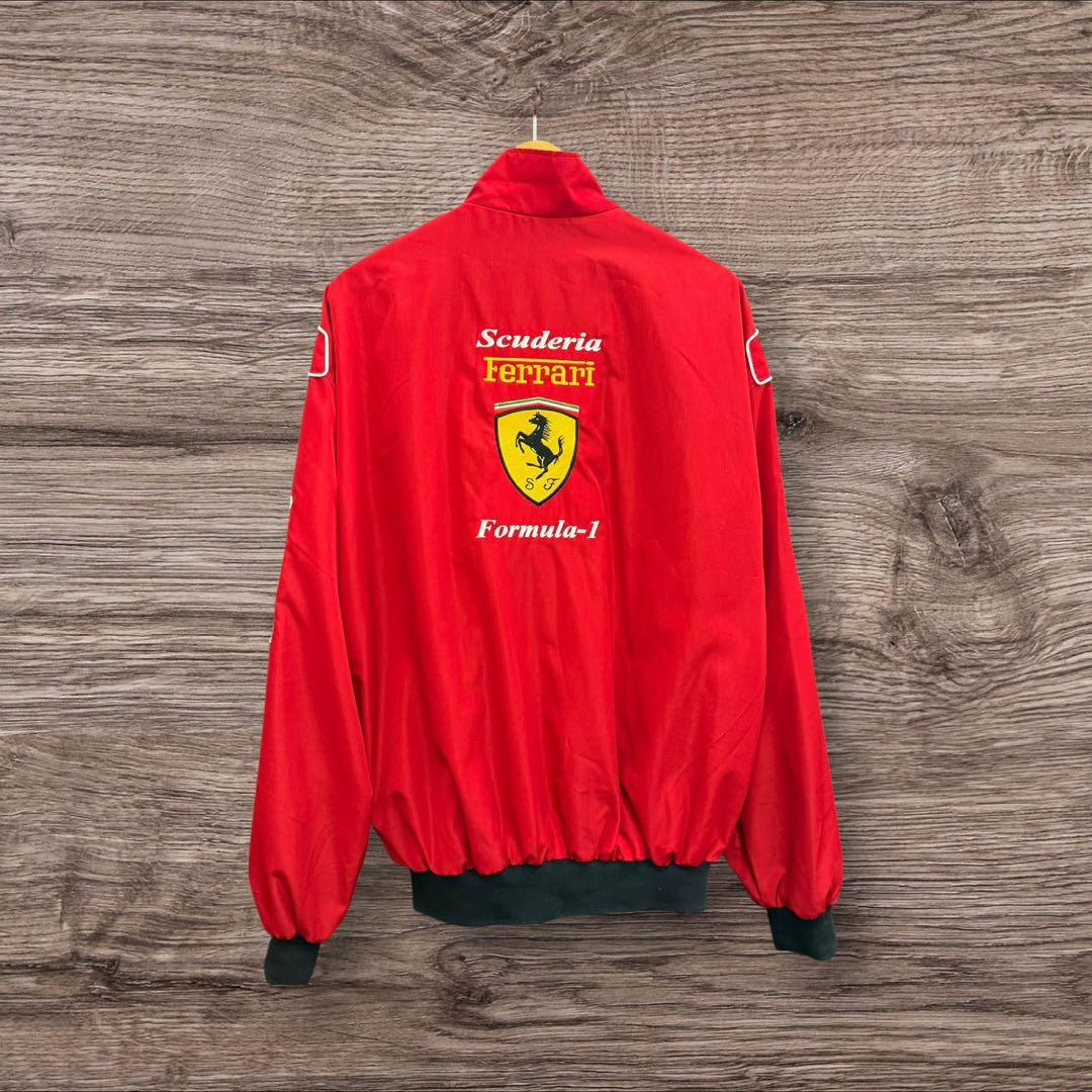26A4 フェラーリ Ferrari F1 レーシングジャケット スタジャン