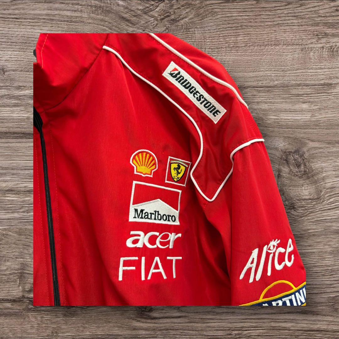 26A4 フェラーリ Ferrari F1 レーシングジャケット スタジャン