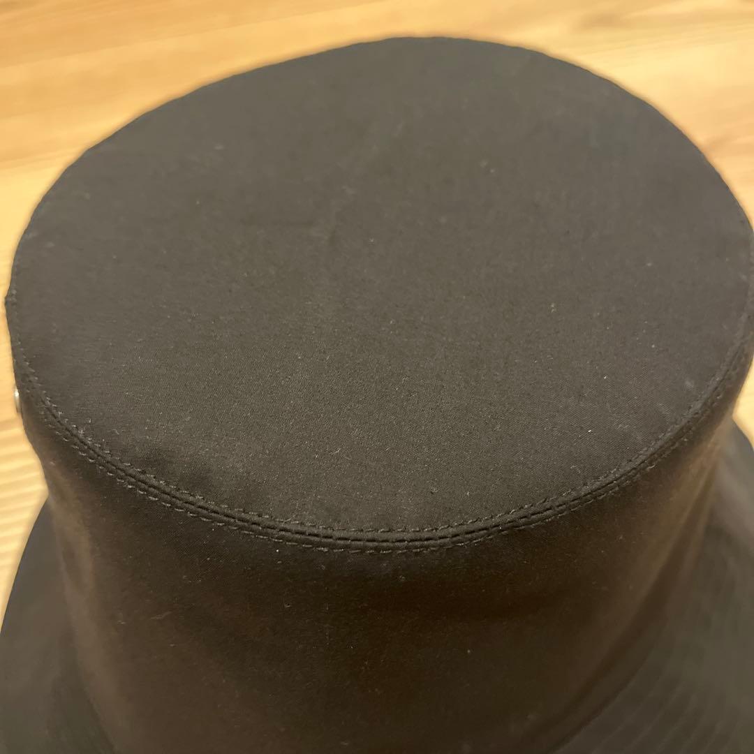美品！ size56/ Christian Dior ブラック バケットハット
