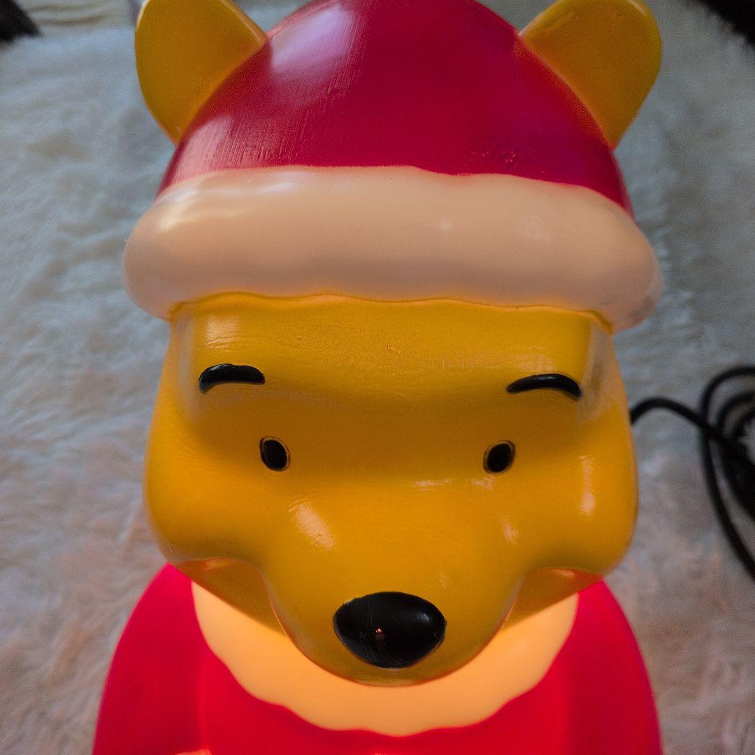 レトロ　くまのプーさん　クリスマスライト
