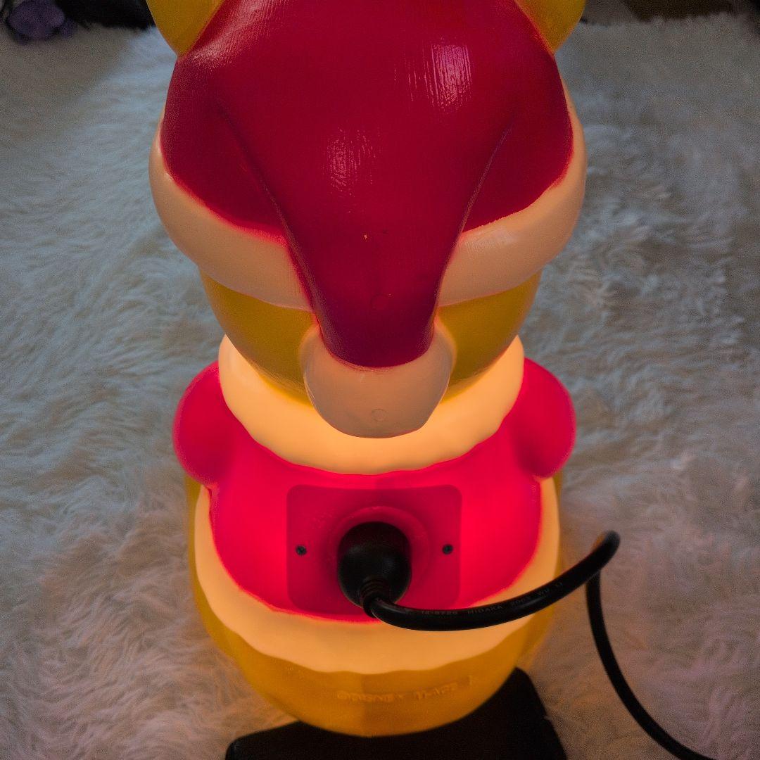 レトロ　くまのプーさん　クリスマスライト