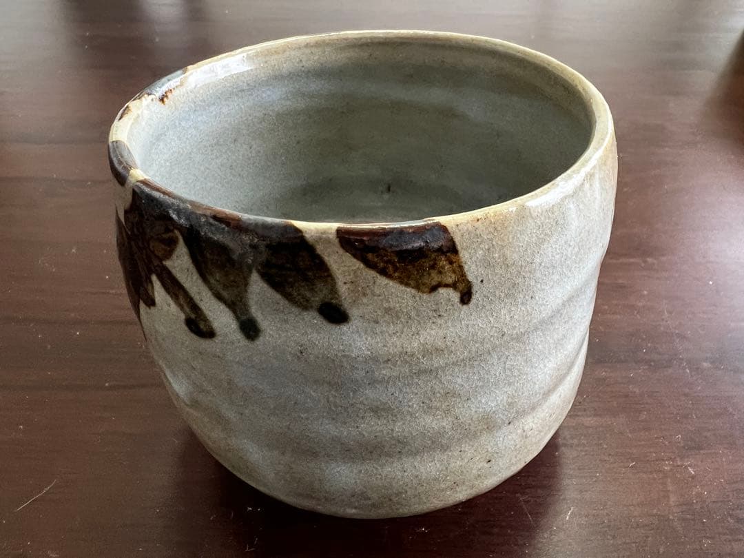 虎渓山水月窯　唐津風　茶碗