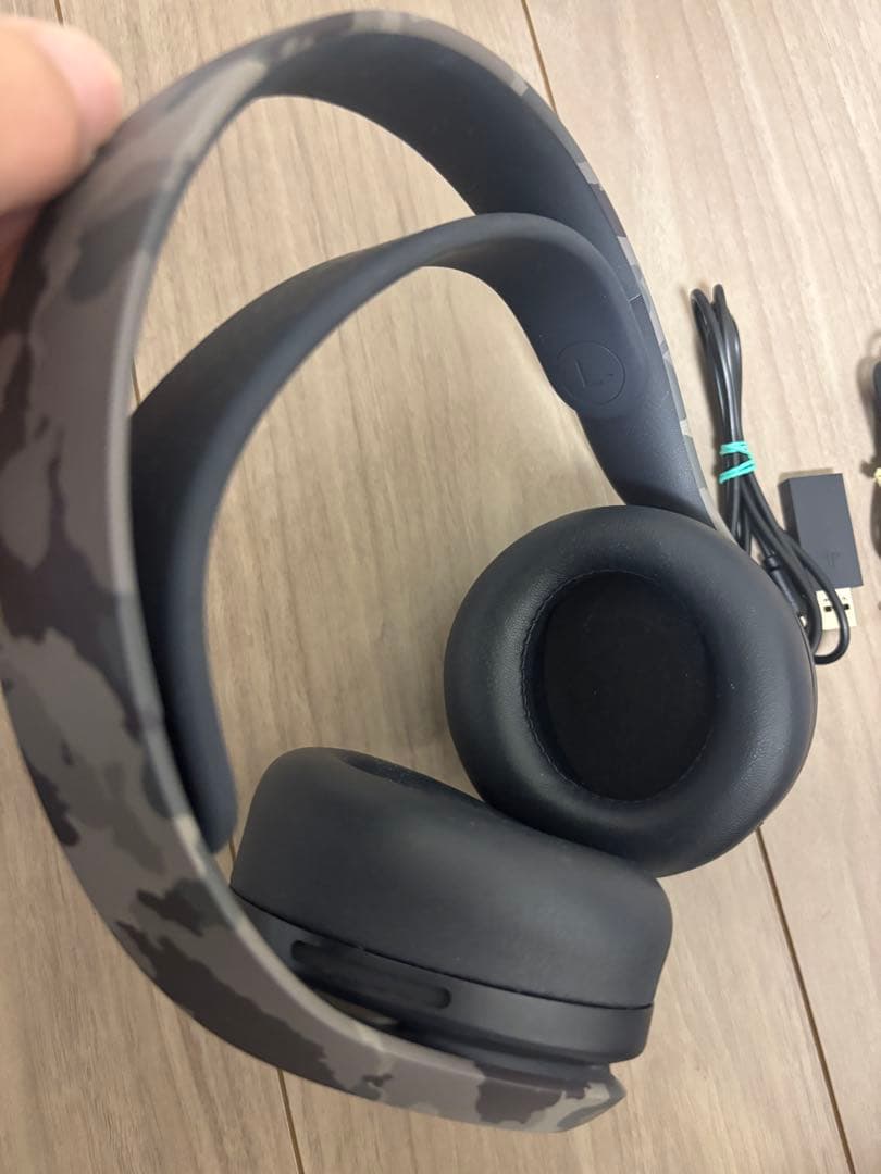 PULSE 3D ワイヤレスヘッドセット グレー カモフラージュ CFI-ZW…