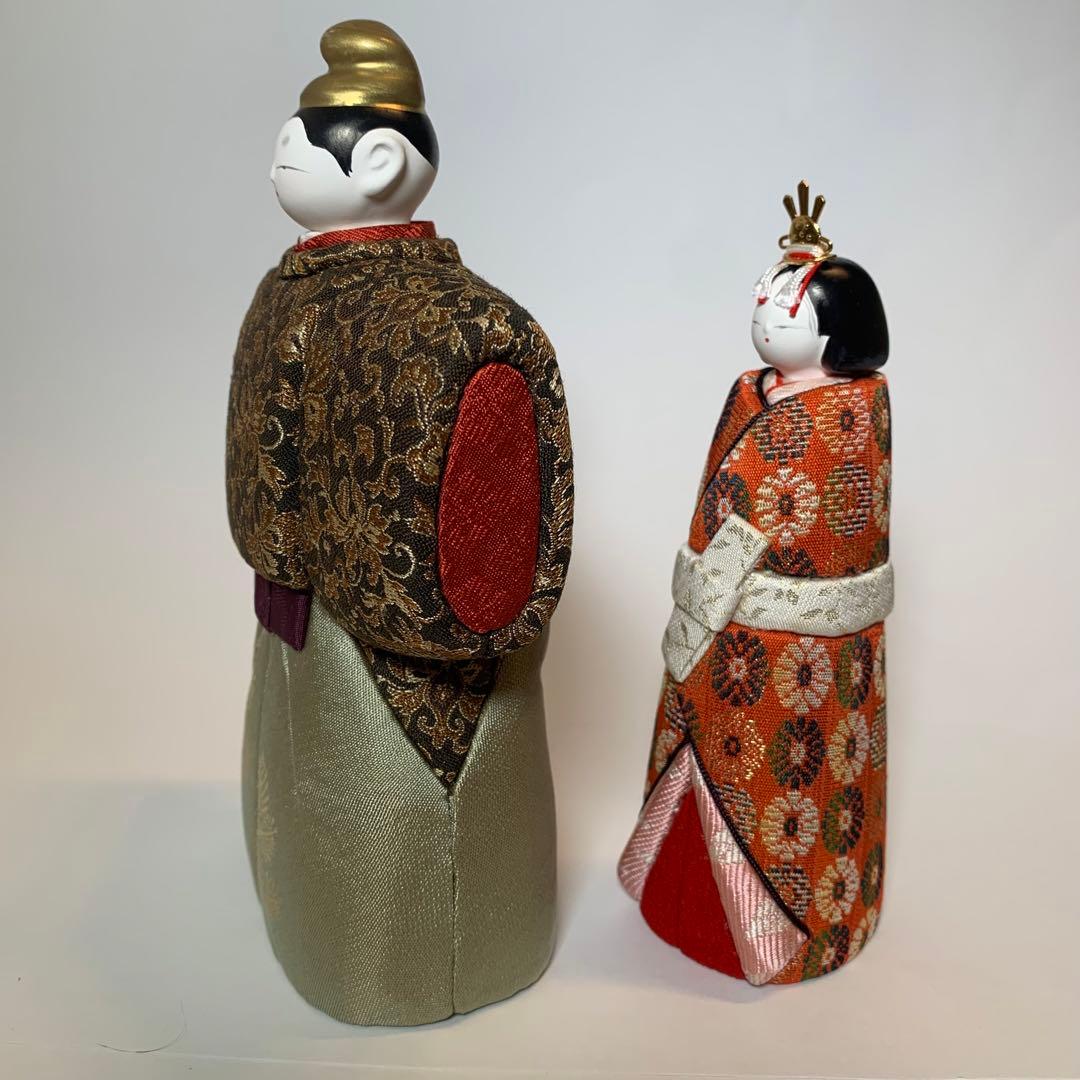 高貴で上質な雛人形★木目込み人形　雛人形　ひなまつり　おひなさま　正絹