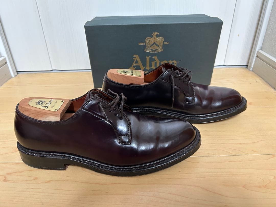 オールデン Alden 990 バーガンディコードバン 9D IGビームス購入
