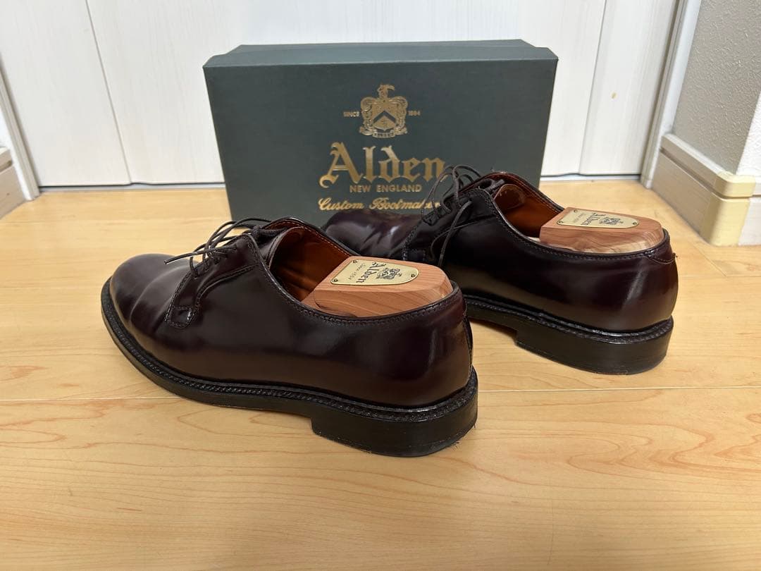 オールデン Alden 990 バーガンディコードバン 9D IGビームス購入