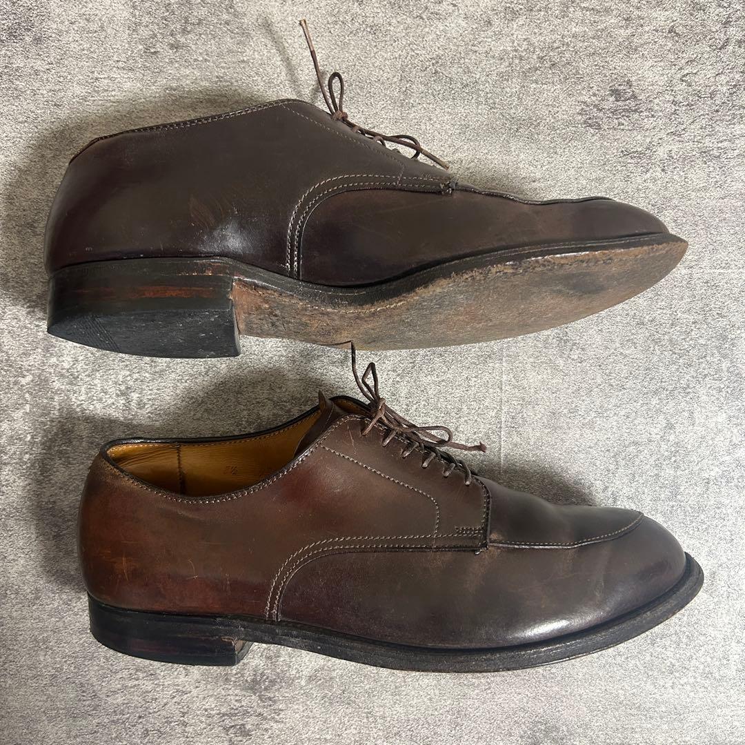 シップス別注　Alden オールデン　コードバン Vチップシューズ　8 1/2