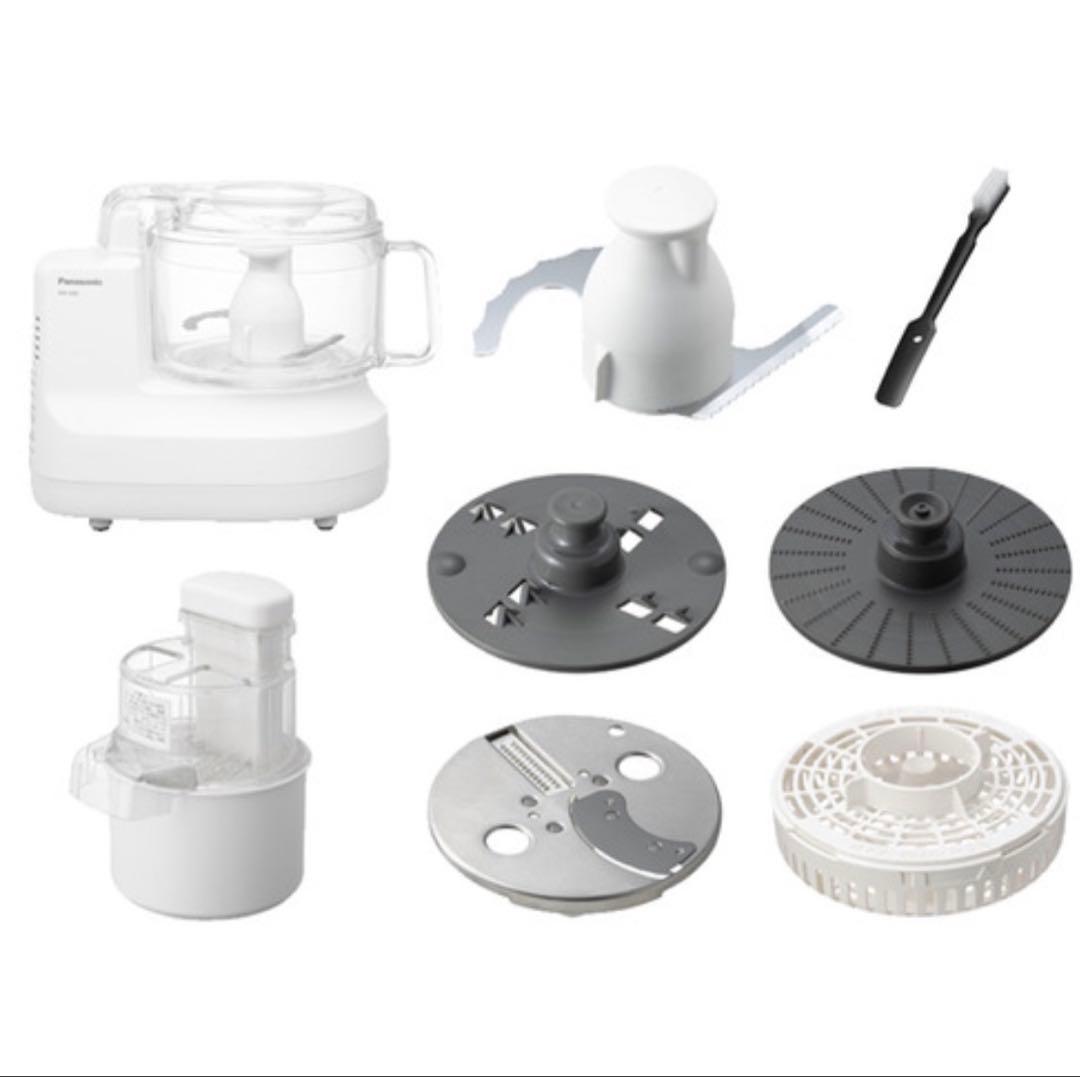 【新品未開封】Panasonic フードプロセッサー MK-K82-W