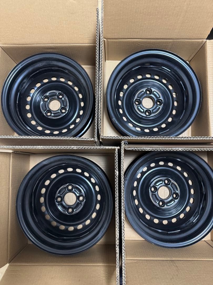 かんたろー品①美品 ホンダ純正　N-BOX JOY 14インチ ホイール