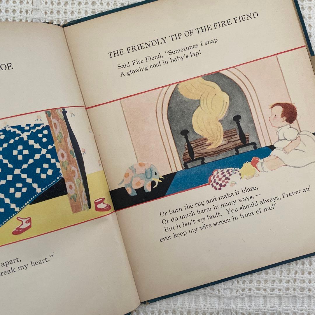 【希少】1924年 アメリカの可愛い絵本 エリザベスゴードン ビスクドール