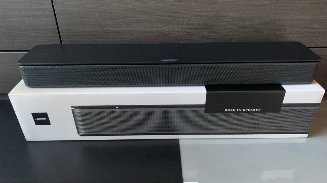 【新品】BOSE TV SPEAKER サウンドバー ブラック